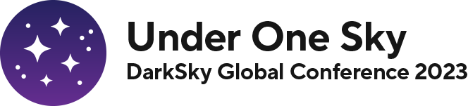 Logo of the DarkSky global conference